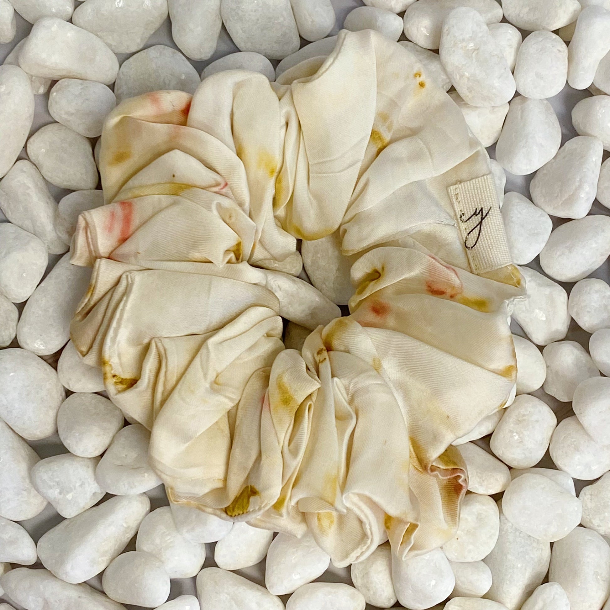Sustainable Natural Dye Art Hair Scrunch-5