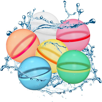 6 Pack Reusable Water Ballon-3