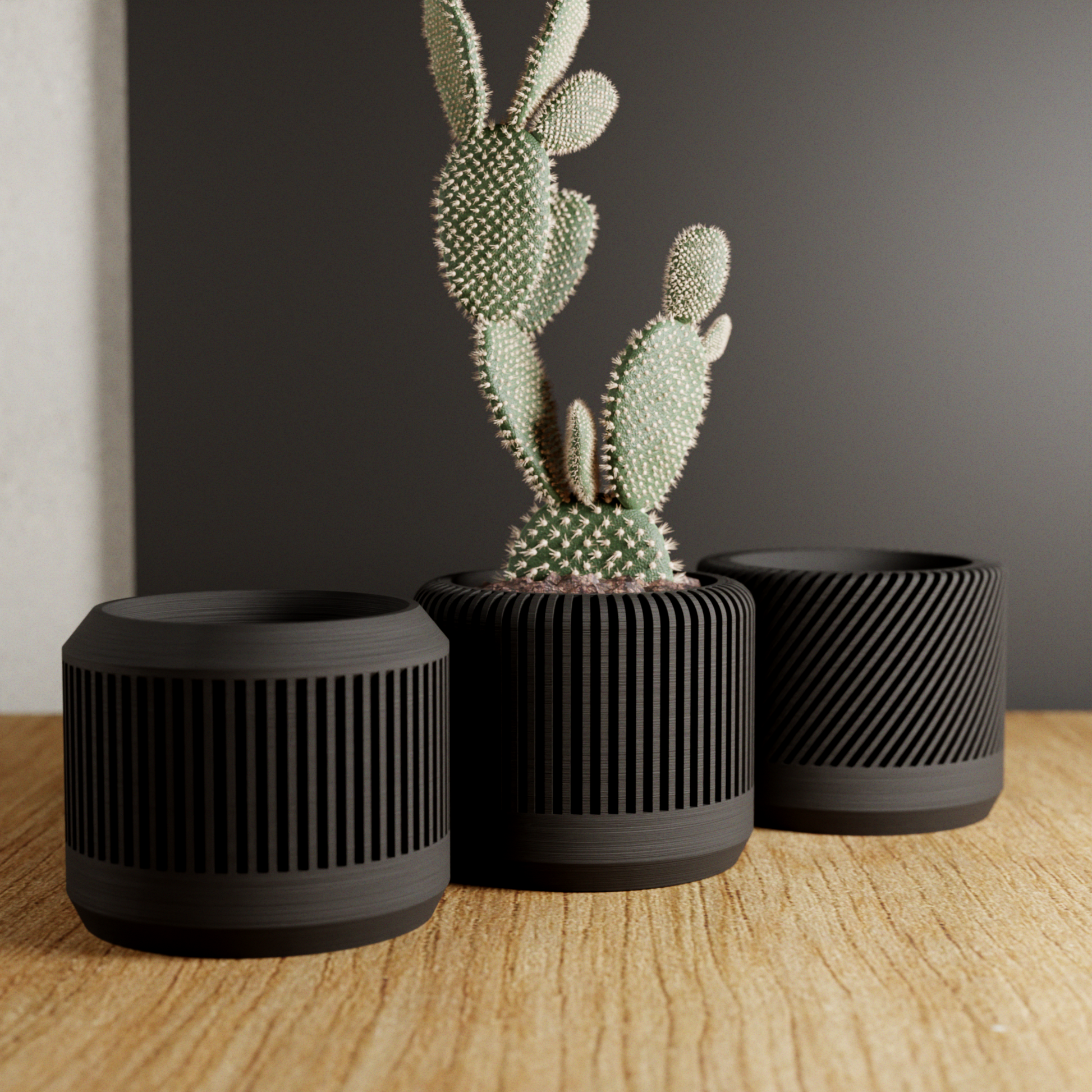BAMBOO Planter Set-3