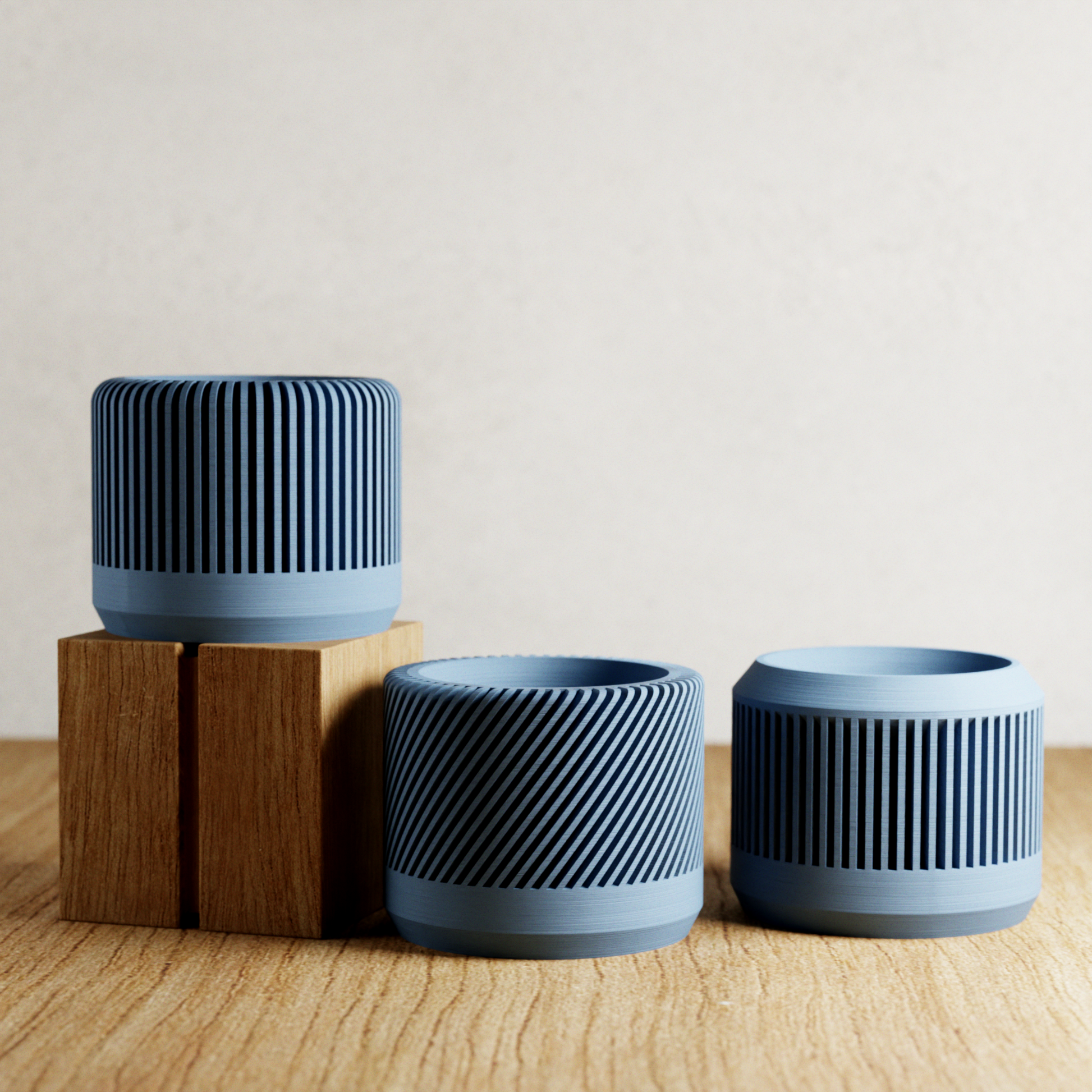 BAMBOO Planter Set-6