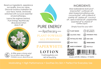 Natural All Purpose Lotion 8 Oz (Paperwhite)-2