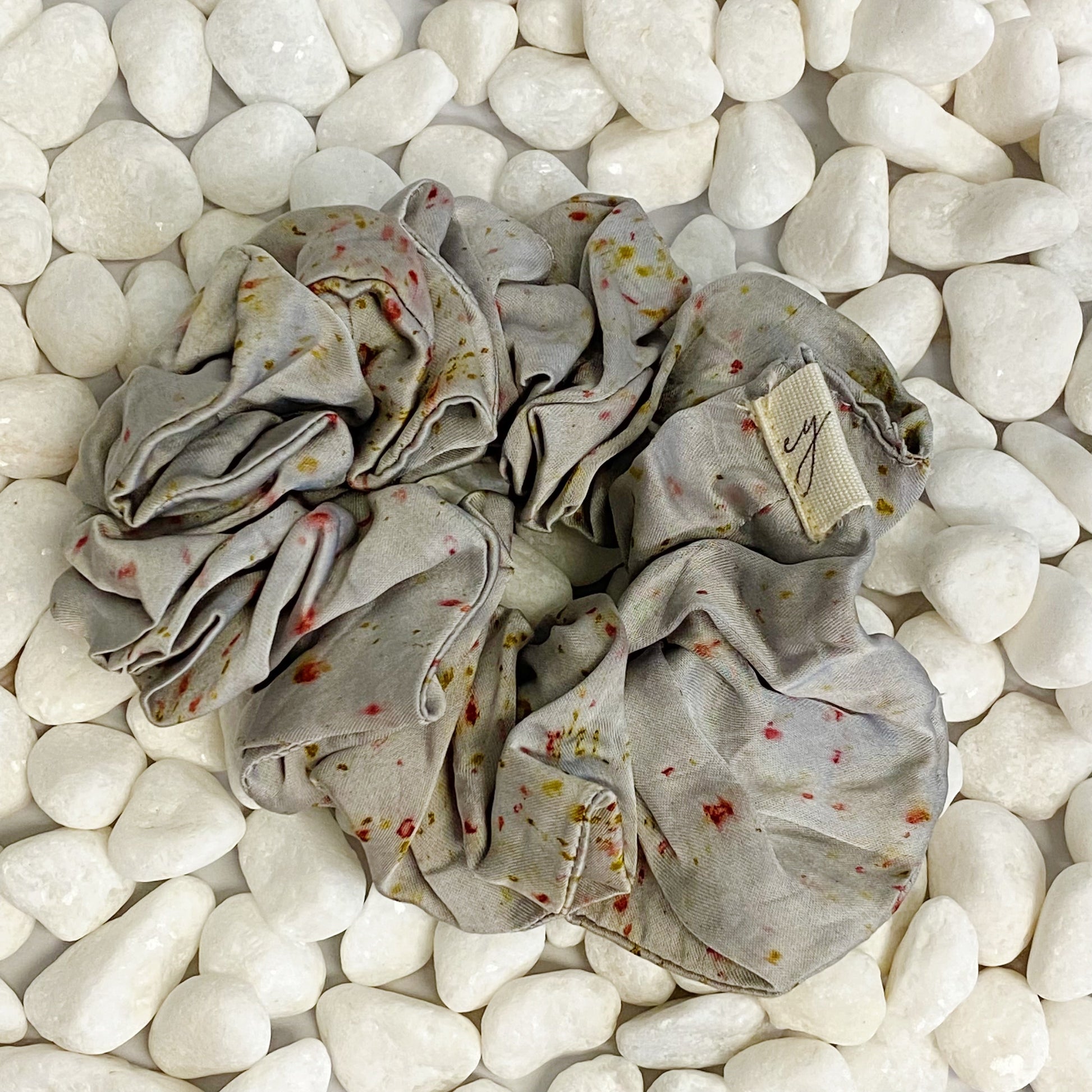Sustainable Natural Dye Art Hair Scrunch-6
