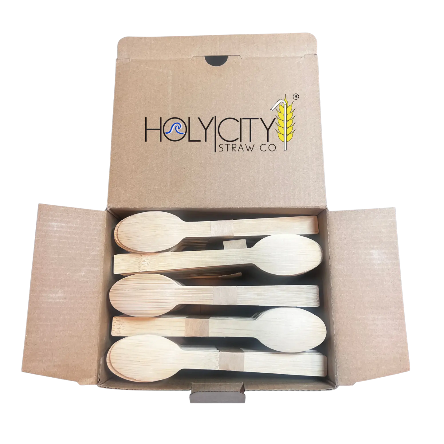 4.3" Bamboo Taster Spoons-4