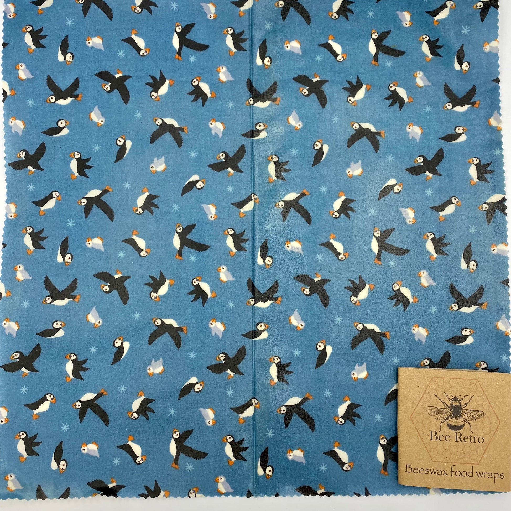 Cornish Puffin Eco Friendly Beeswax Food Wrap-1