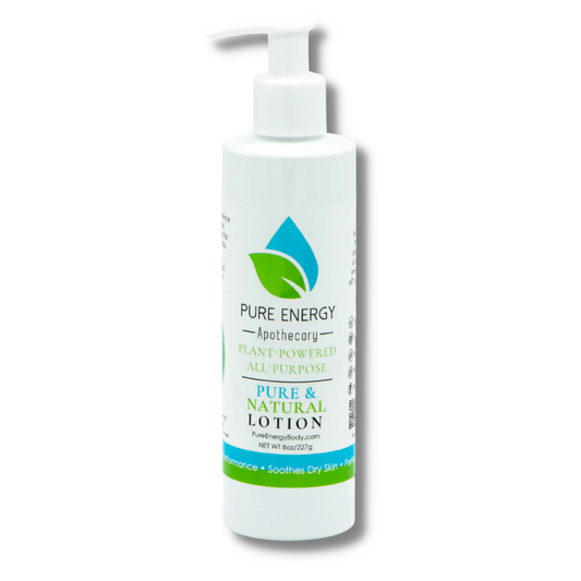 Natural All Purpose Lotion 8 Oz (Pure & Natural, Unscented)
