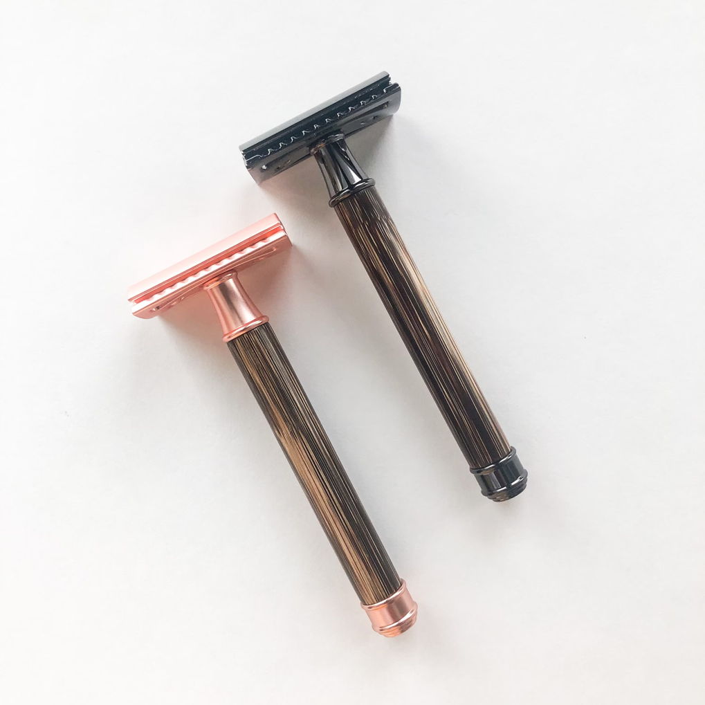Bamboo Safety Razor - Plastic Free Zero Waste & Sustainable Shaving-2