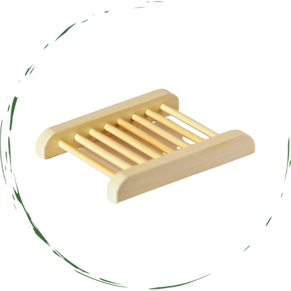 4-Pack Bamboo Soap Dish-3