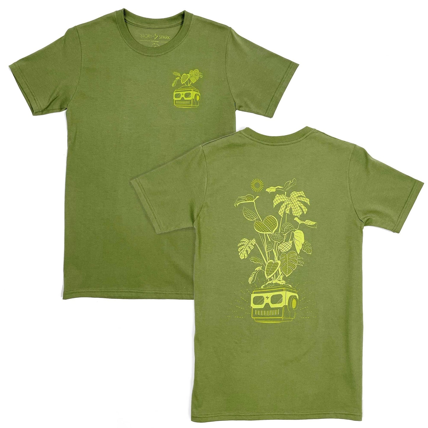 Solar Plant Sustainable T-shirt-0
